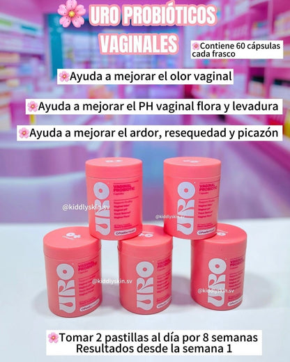 🌷URO - Probióticos para mujeres👩🏻, regula el PH, elimina olores,🍓balancea la flora vaginal