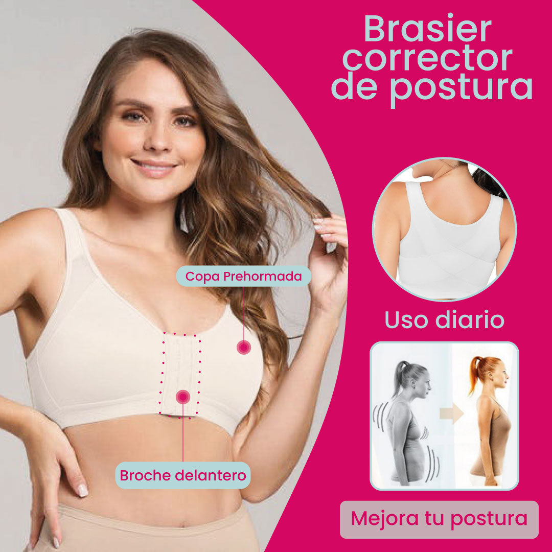 Brasier de Realce Moldeador corrector de postura