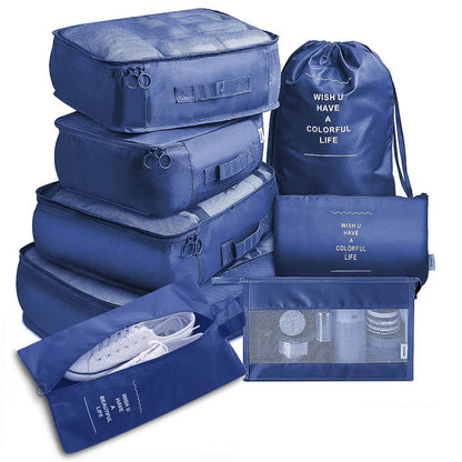 Set x 7 Bolsas de almacenamiento para viajes